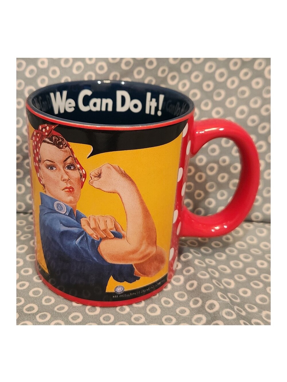 Smithsonian "Rosie The Riveter" Red Coffee Mug 2018